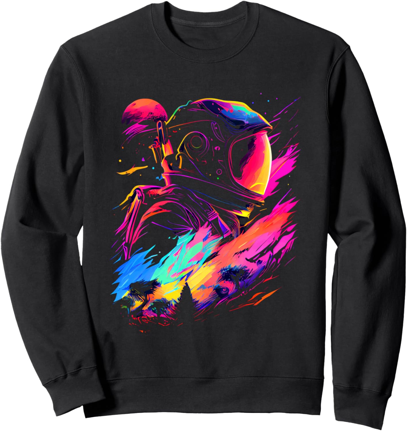 Яркая толстовка с изображением космонавта и его приключений в галактике Vibrant Astronaut Space Traveler Cosmos, черный
Яркая толстовка с изображением космонавта и его приключений в галактике Vibrant Astronaut Space Traveler Cosmos, черный