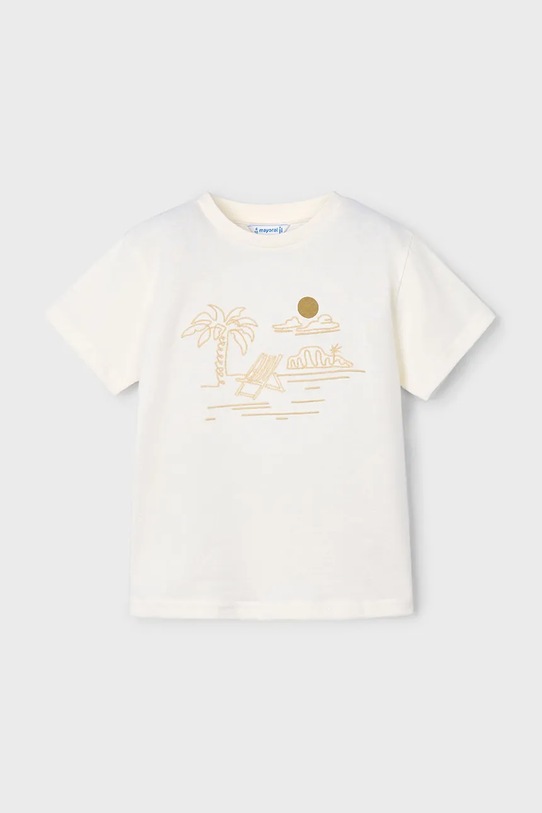 Детская футболка Mayoral, бежевый 
Детская футболка Mayoral, бежевый