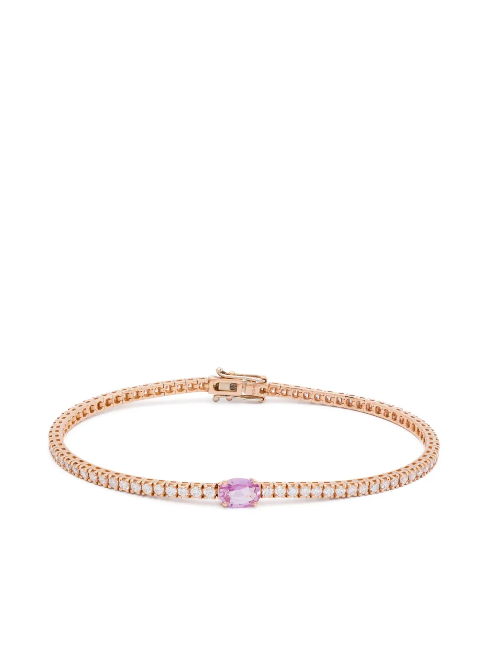 Браслет из розового золота с бриллиантами и сапфирами ROSEKEY, золотой
Браслет из розового золота с бриллиантами и сапфирами ROSEKEY, золотой