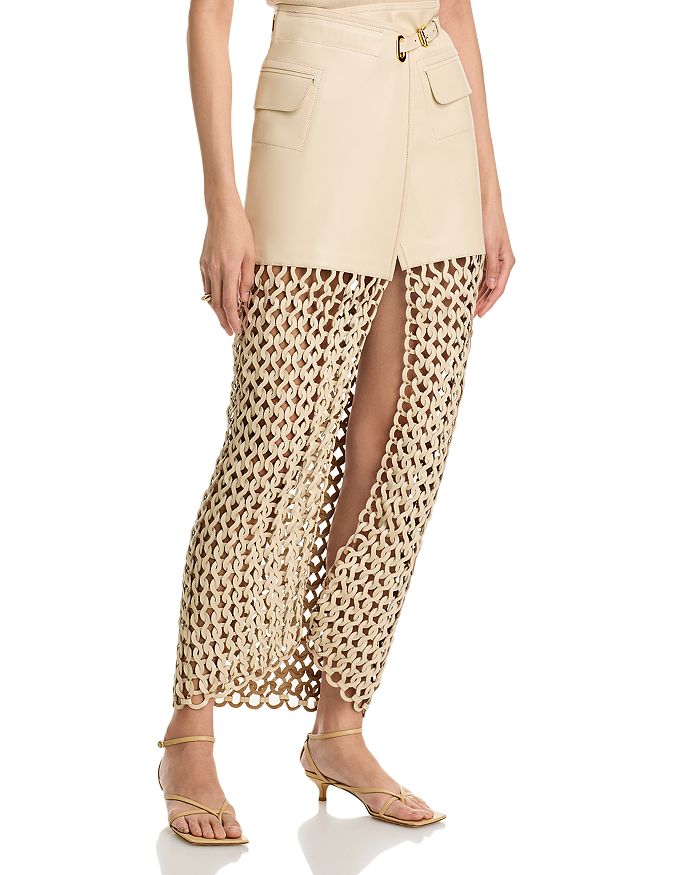 Кожаная юбка Kallan NONCHALANT LABEL, коричневый/бежевый
Кожаная юбка Kallan NONCHALANT LABEL, коричневый/бежевый