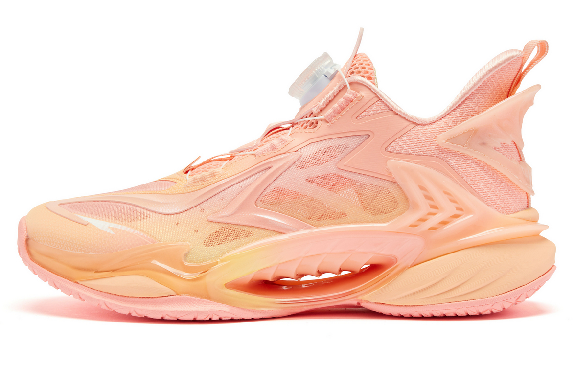 Низкие детские баскетбольные кроссовки с противоскользящими амортизаторами и износостойкими свойствами QIAODAN, розовый
Низкие детские баскетбольные кроссовки с противоскользящими амортизаторами и износостойкими свойствами QIAODAN, розовый