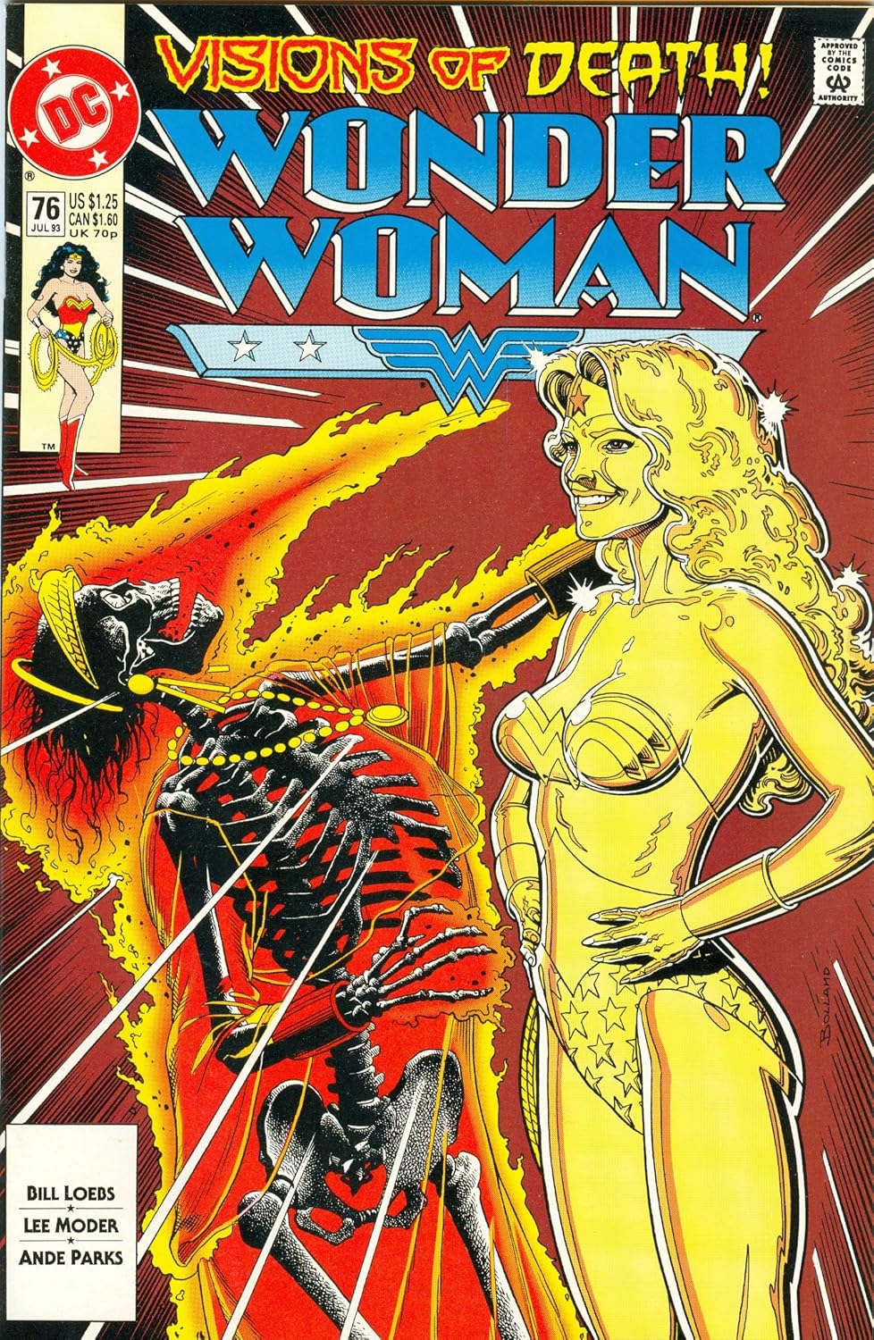 Wonder Woman (2nd Series) #76 (DC)
Wonder Woman (2nd Series) #76 (DC)