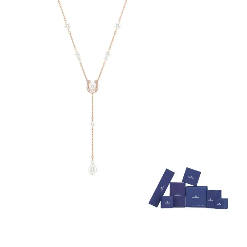 Swarovski Колье Symbolica с синтетическим кубическим цирконием, унисекс, розовое золото/белый цвет
Swarovski Колье Symbolica с синтетическим кубическим цирконием, унисекс, розовое золото/белый цвет