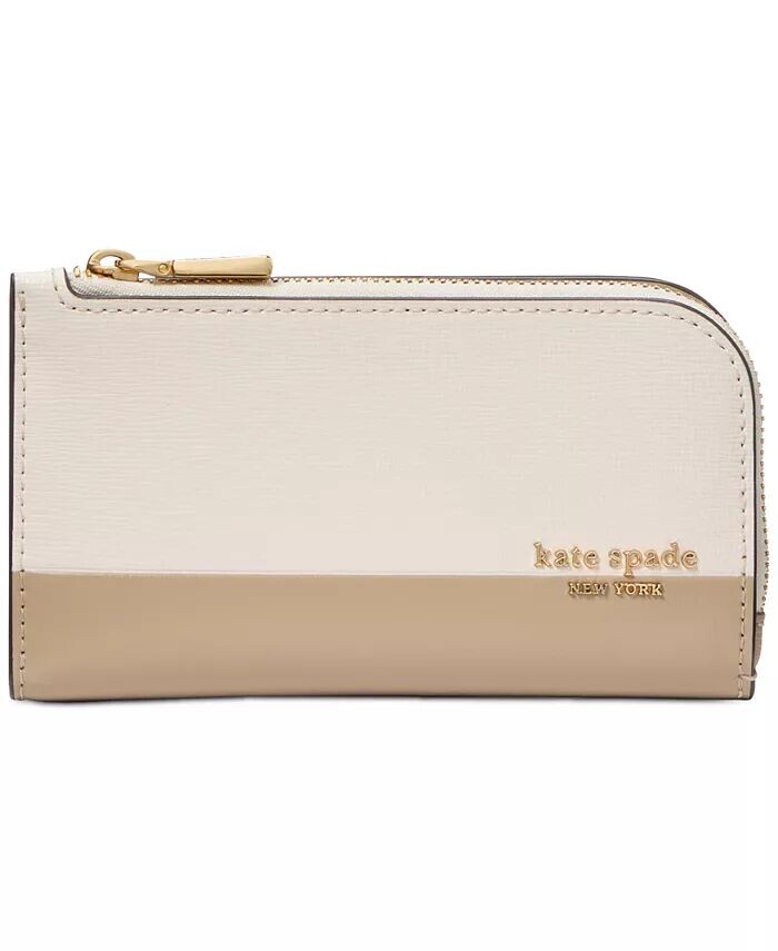 Тонкий двойной кошелек Devin из сафьяновой кожи с цветными блоками Kate Spade New York, серый
Тонкий двойной кошелек Devin из сафьяновой кожи с цветными блоками Kate Spade New York, серый