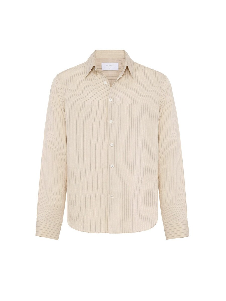 Рубашка на пуговицах классического кроя Antioch Liam, песочный
Рубашка на пуговицах классического кроя Antioch Liam, песочный