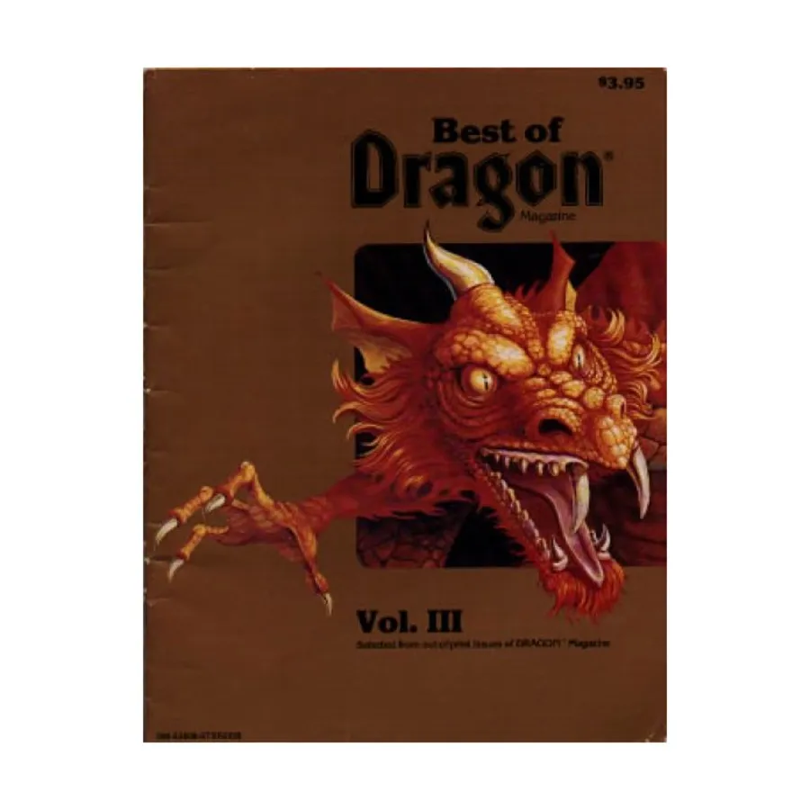 Журнал Best of Dragon #3, Dragon Magazine - Special Issues & Products
Журнал Best of Dragon #3, Dragon Magazine - Special Issues & Products
