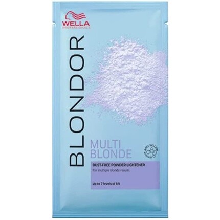 Blondor Multi Blonde Осветлитель-пудра 30 г, Wella
Blondor Multi Blonde Осветлитель-пудра 30 г, Wella