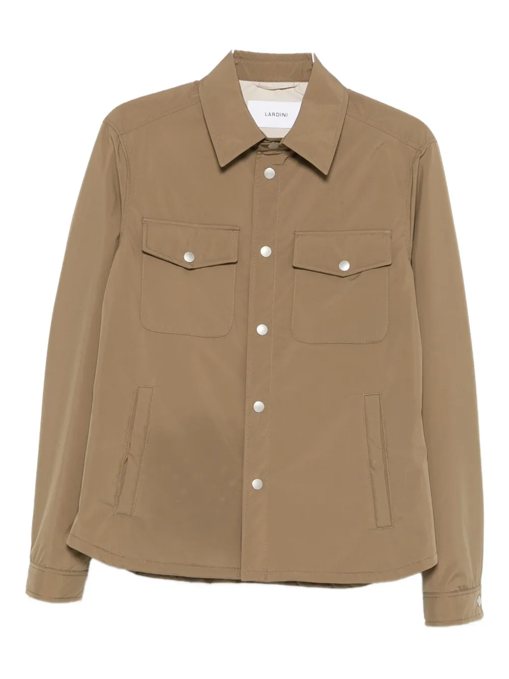 Рубашка-куртка с длинными рукавами Lardini, нейтральный
Рубашка-куртка с длинными рукавами Lardini, нейтральный
