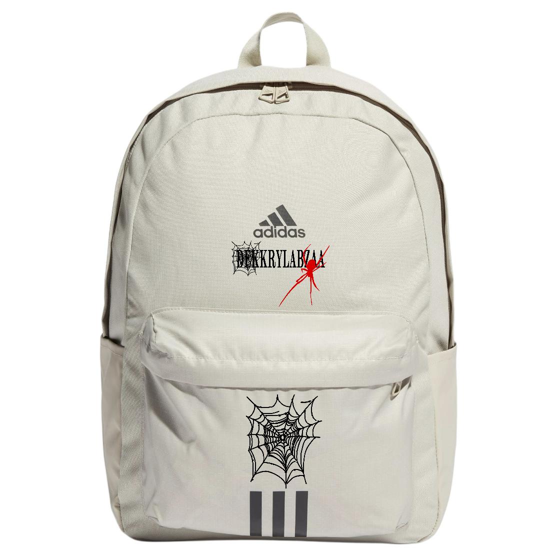 Adidas Тканевый рюкзак унисекс светло-серый и черный, Spider Theme Print
Adidas Тканевый рюкзак унисекс светло-серый и черный, Spider Theme Print