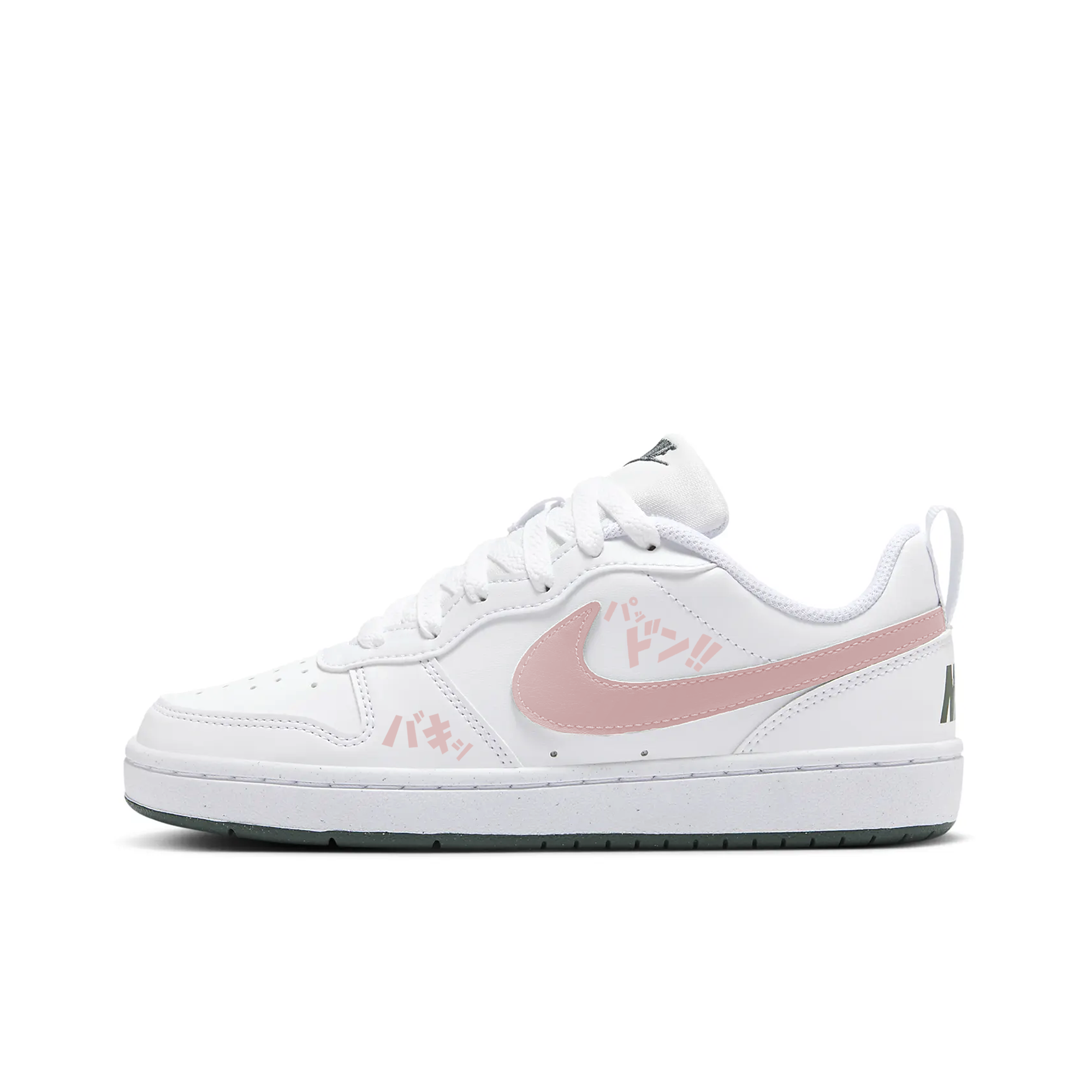 Nike Легкие амортизирующие низкие детские кроссовки для скейтбординга Court Borough, белые, розовые, подростковые
Nike Легкие амортизирующие низкие детские кроссовки для скейтбординга Court Borough, белые, розовые, подростковые