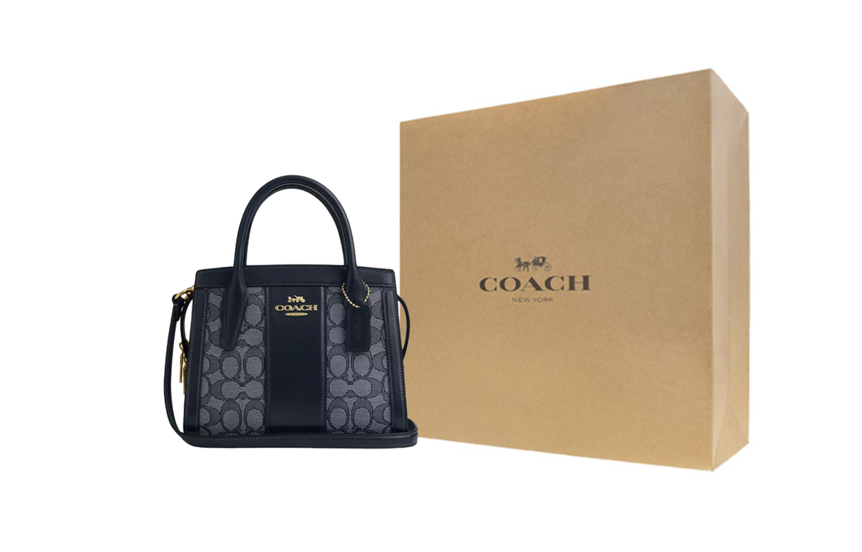 COACH Плечевая сумка Andrea Jacquard с кожаной отделкой, кросс-боди, маленькая женская сумка midnight marine blue
COACH Плечевая сумка Andrea Jacquard с кожаной отделкой, кросс-боди, маленькая женская сумка midnight marine blue