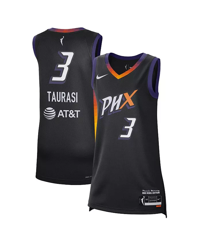 Мужская и женская футболка Diana Taurasi Black Phoenix Mercury 2024 Rebel Edition Nike
Мужская и женская футболка Diana Taurasi Black Phoenix Mercury 2024 Rebel Edition Nike
