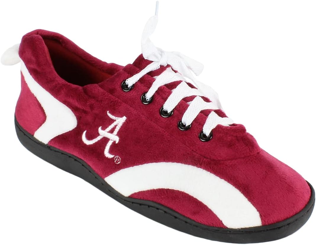 Тапочки Comfy Feet NCAA для использования дома и на улице, Alabama Crimson Tide
Тапочки Comfy Feet NCAA для использования дома и на улице, Alabama Crimson Tide