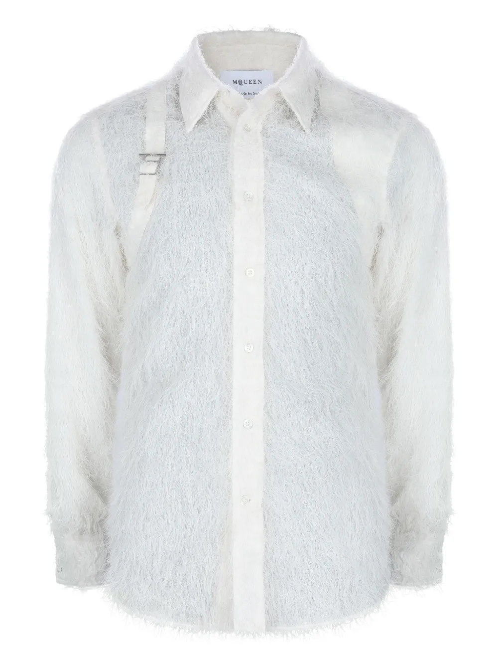 Рубашка Harness Alexander McQueen, белый
Рубашка Harness Alexander McQueen, белый