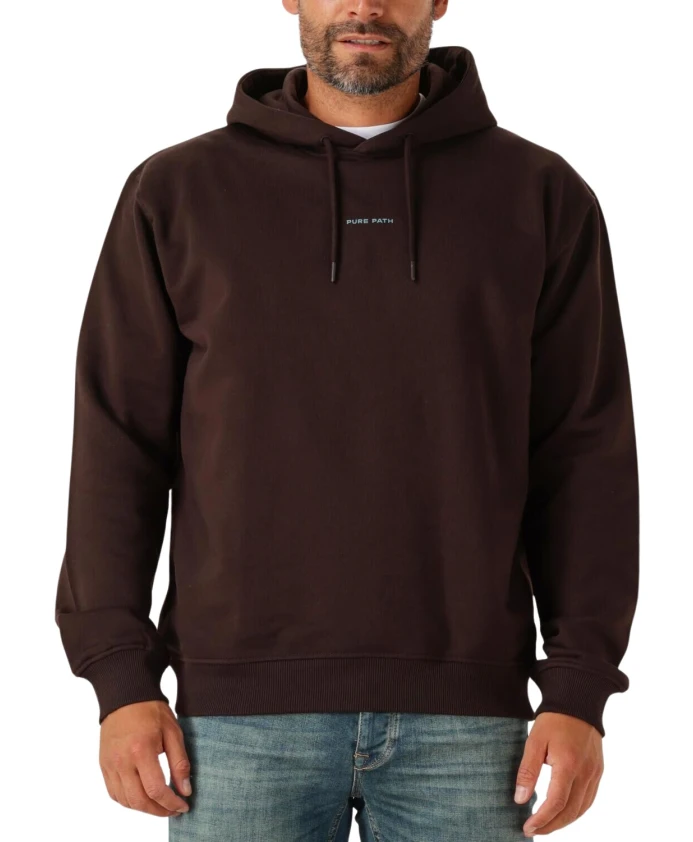 Мужская толстовка свободного кроя Pure Path, коричневый
Мужская толстовка свободного кроя Pure Path, коричневый