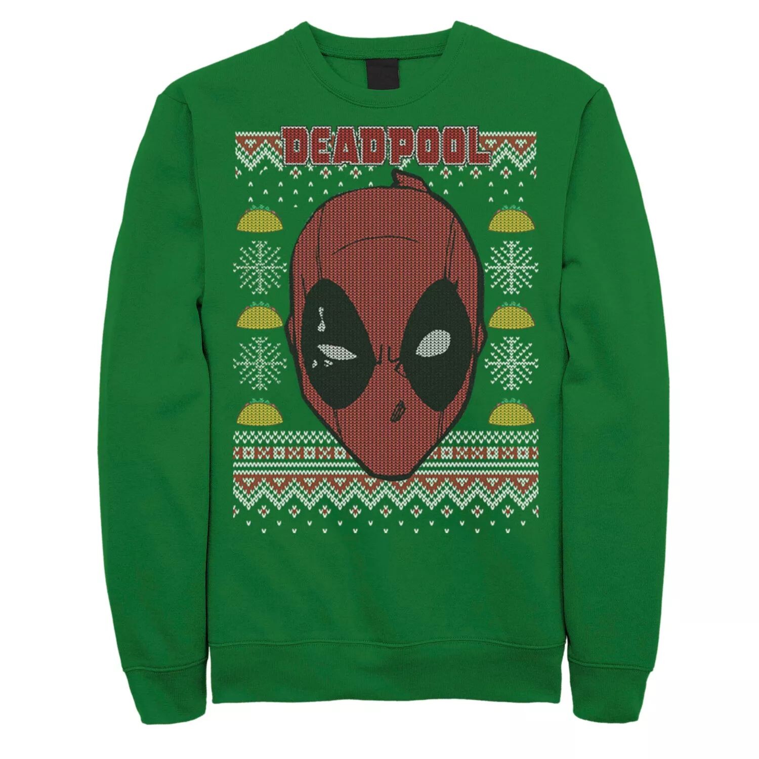 Мужская флисовая рубашка Deadpool Ugly Christmas Marvel
Мужская флисовая рубашка Deadpool Ugly Christmas Marvel