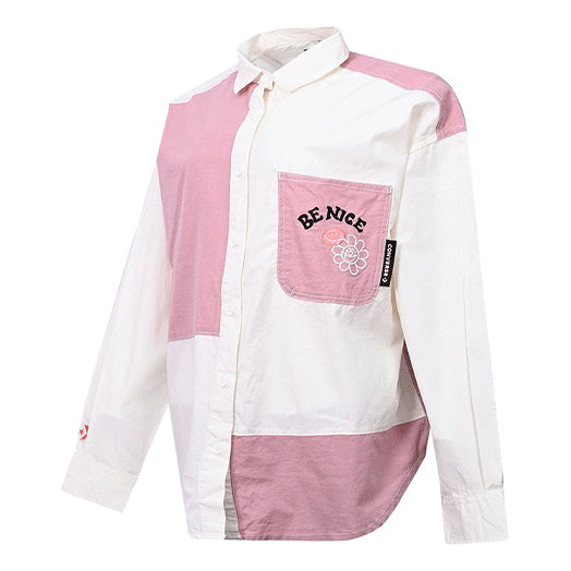 Рубашка (WMNS) Converse Flowers Small Logo Colorblock Long Sleeves White Pink Shirt 10022971-A01
Рубашка (WMNS) Converse Flowers Small Logo Colorblock Long Sleeves White Pink Shirt 10022971-A01
