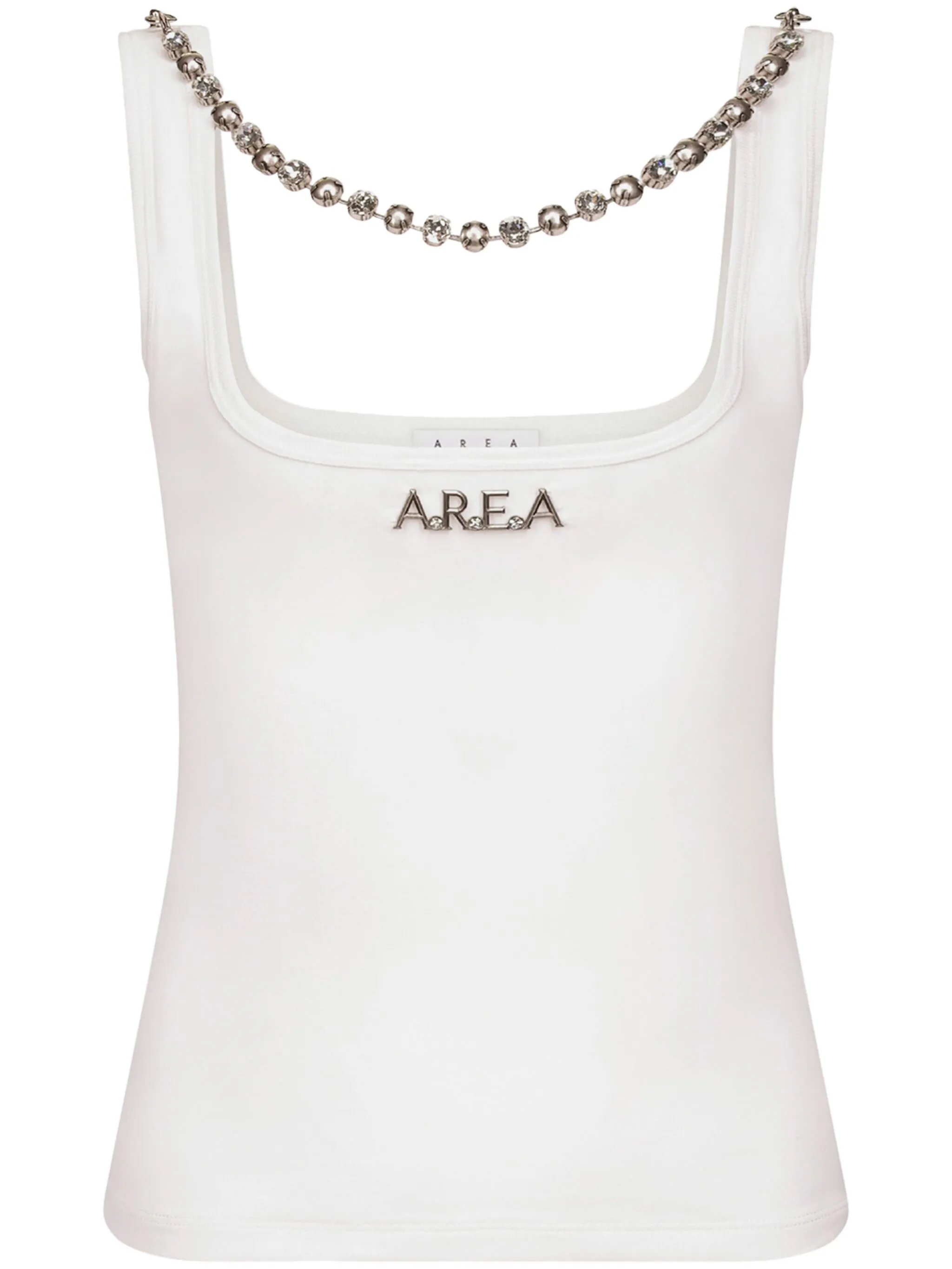 Топ с логотипом Area, белый
Топ с логотипом Area, белый