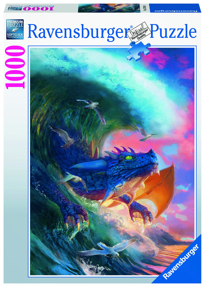 Ravensburger, пазл, Гонка Драконов, 1000 шт.
Ravensburger, пазл, Гонка Драконов, 1000 шт.
