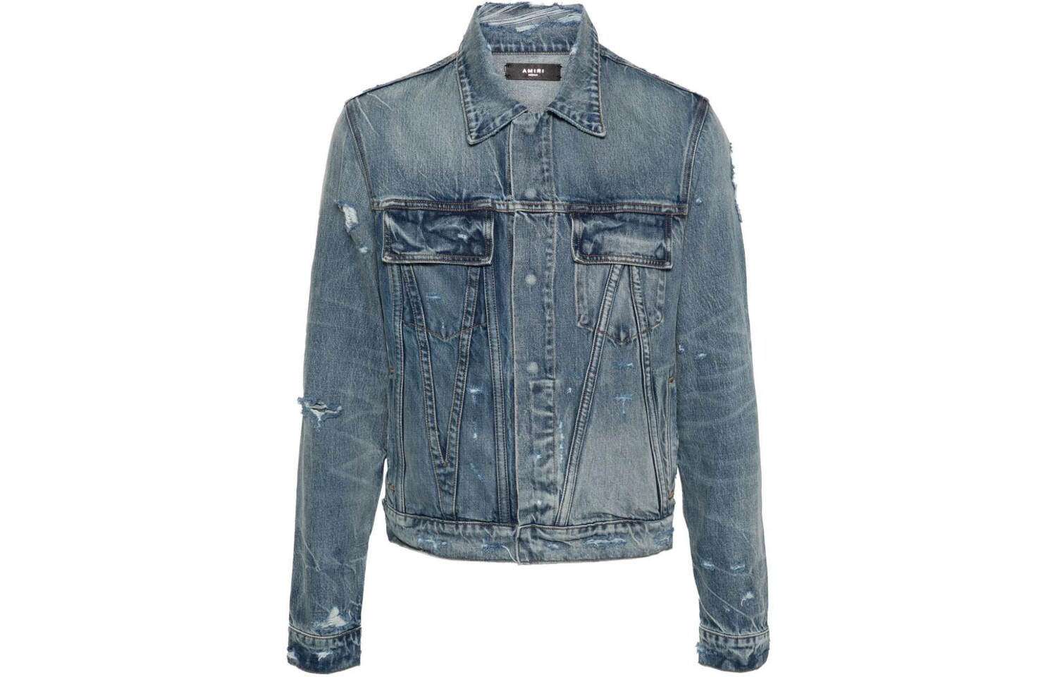 Джинсовая куртка мужская средне-синий Amiri
Джинсовая куртка мужская средне-синий Amiri
