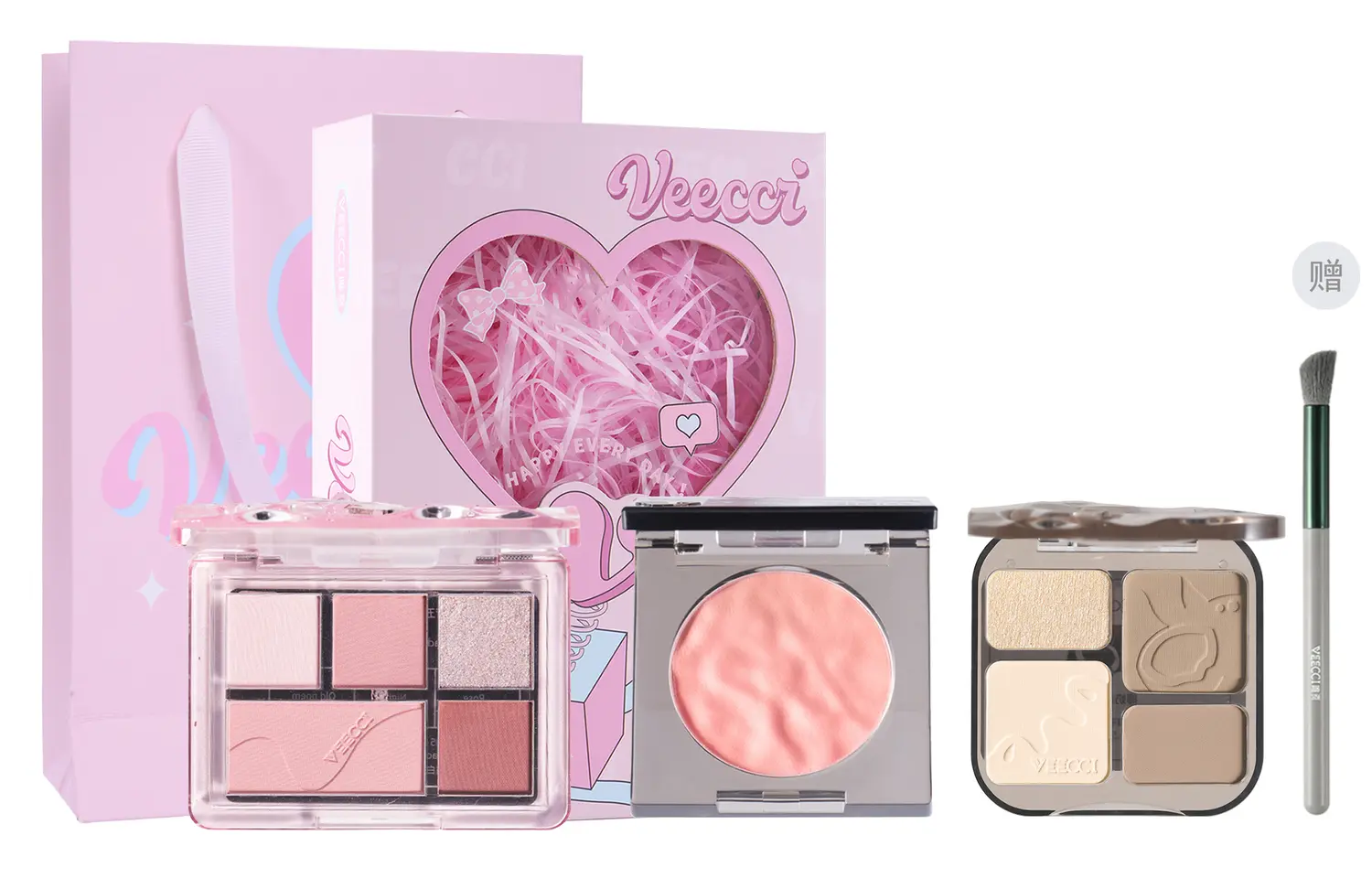 Палетка теней для век румяна хайлайтер палетка для контуринга набор косметики легко растушевывается натуральное сияние тканевый набор из 3 штук VEECCI
Палетка теней для век румяна хайлайтер палетка для контуринга набор косметики легко растушевывается натуральное сияние тканевый набор из 3 штук VEECCI