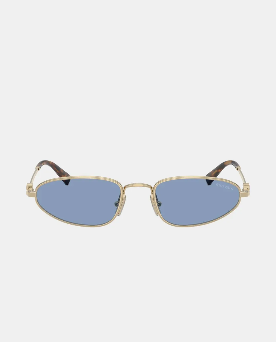 Женские солнцезащитные очки фантазия металлик Miu Miu, золотой
Женские солнцезащитные очки фантазия металлик Miu Miu, золотой