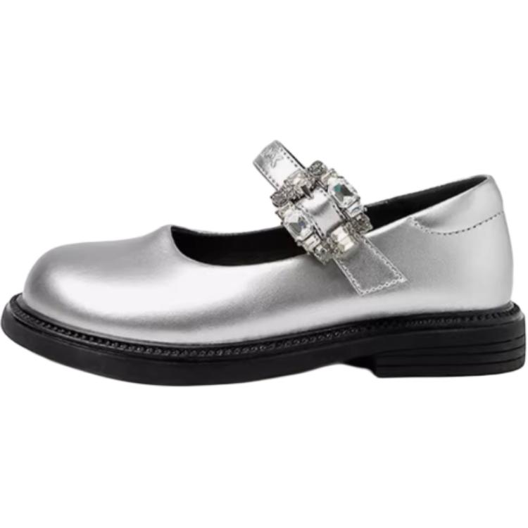 Коллекция Princess Shoe устойчивые к истиранию низкие детские кожаные туфли Kids' Teenmix, серебро
Коллекция Princess Shoe устойчивые к истиранию низкие детские кожаные туфли Kids' Teenmix, серебро