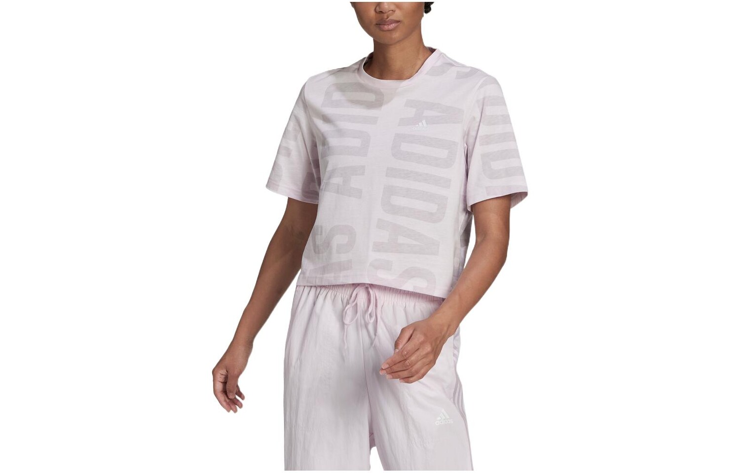 Укороченный топ женский розовый Adidas
Укороченный топ женский розовый Adidas