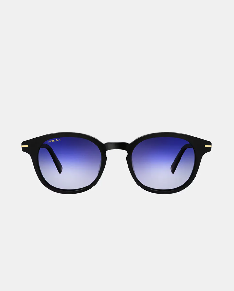 Солнцезащитные очки унисекс из круглого ацетата Polar, чёрный
Солнцезащитные очки унисекс из круглого ацетата Polar, чёрный