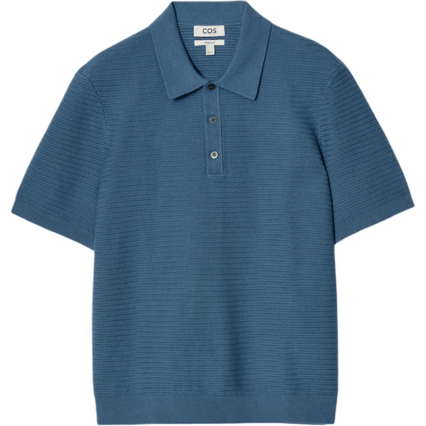 COS Мужская синяя поло
COS Мужская синяя поло