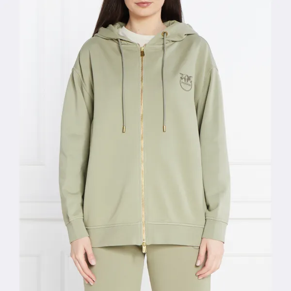 Толстовка свободного кроя Pinko, зеленый
Толстовка свободного кроя Pinko, зеленый