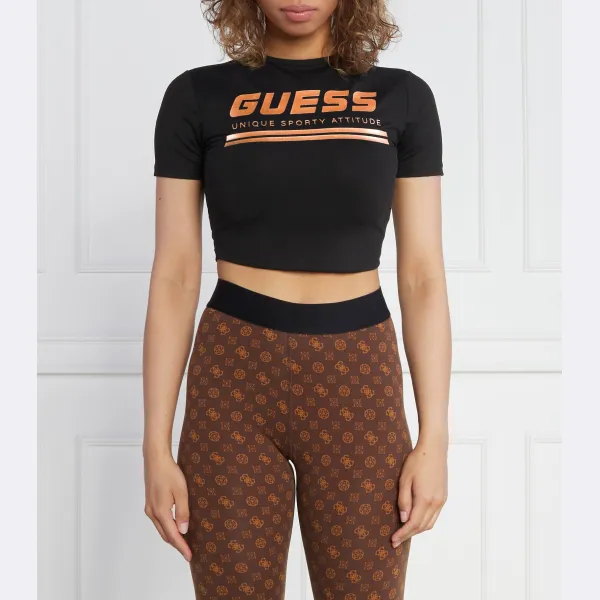 Футболка укороченного кроя Aggie active Guess, черный
Футболка укороченного кроя Aggie active Guess, черный