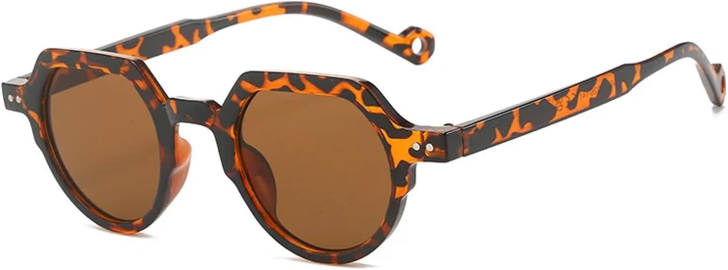 Модные маленькие овальные солнцезащитные очки для женщин с защитой от УФ-излучения UV400 в винтажном панк-стиле с заклепками, конфетного цвета, для женщин и мужчин HHZZYVY, Leopard Tea
Модные маленькие овальные солнцезащитные очки для женщин с защитой от УФ-излучения UV400 в винтажном панк-стиле с заклепками, конфетного цвета, для женщин и мужчин HHZZYVY, Leopard Tea