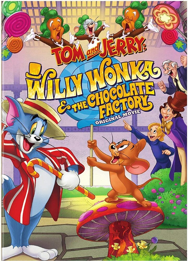 Диск DVD Tom & Jerry: Willy Wonka & The
Диск DVD Tom & Jerry: Willy Wonka & The