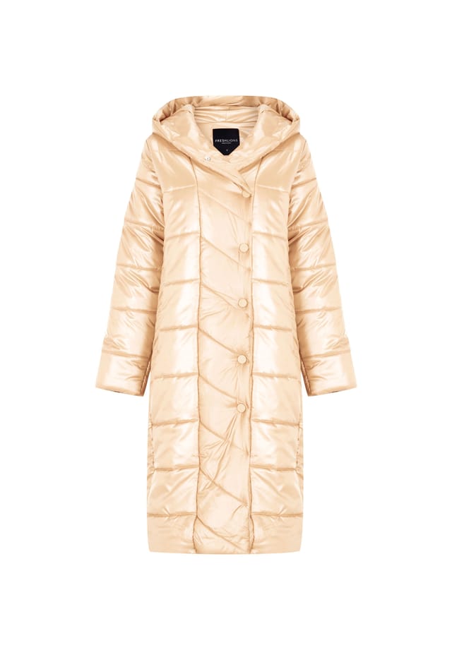 Стеганое пальто Eva в мерцающем дизайне Freshlions, бежевый
Стеганое пальто Eva в мерцающем дизайне Freshlions, бежевый