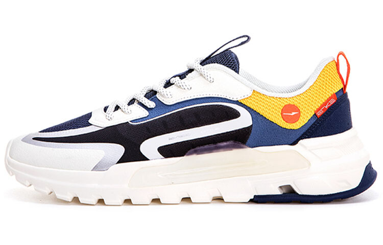 Мужские кроссовки Lifestyle с низким верхом, белый/синий Erke
Мужские кроссовки Lifestyle с низким верхом, белый/синий Erke