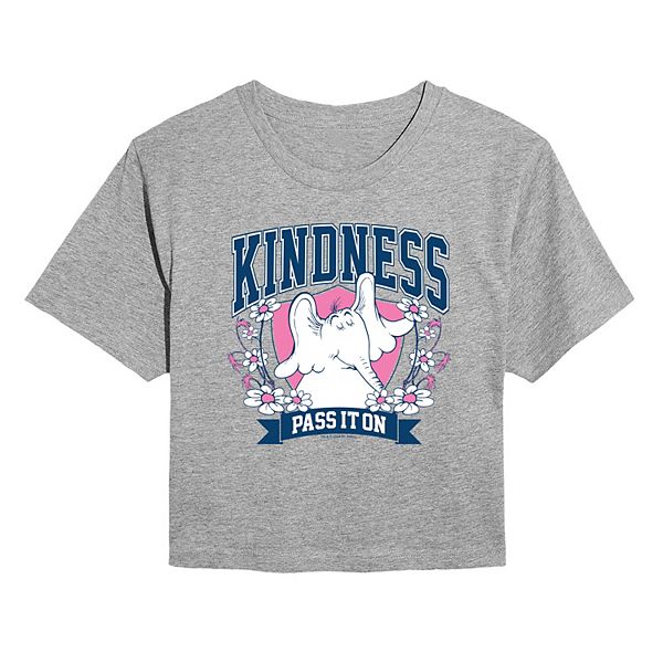 Футболка Juniors Horton Hears a Who Kindness Dr. Seuss, Heather Gray
Футболка Juniors Horton Hears a Who Kindness Dr. Seuss, Heather Gray