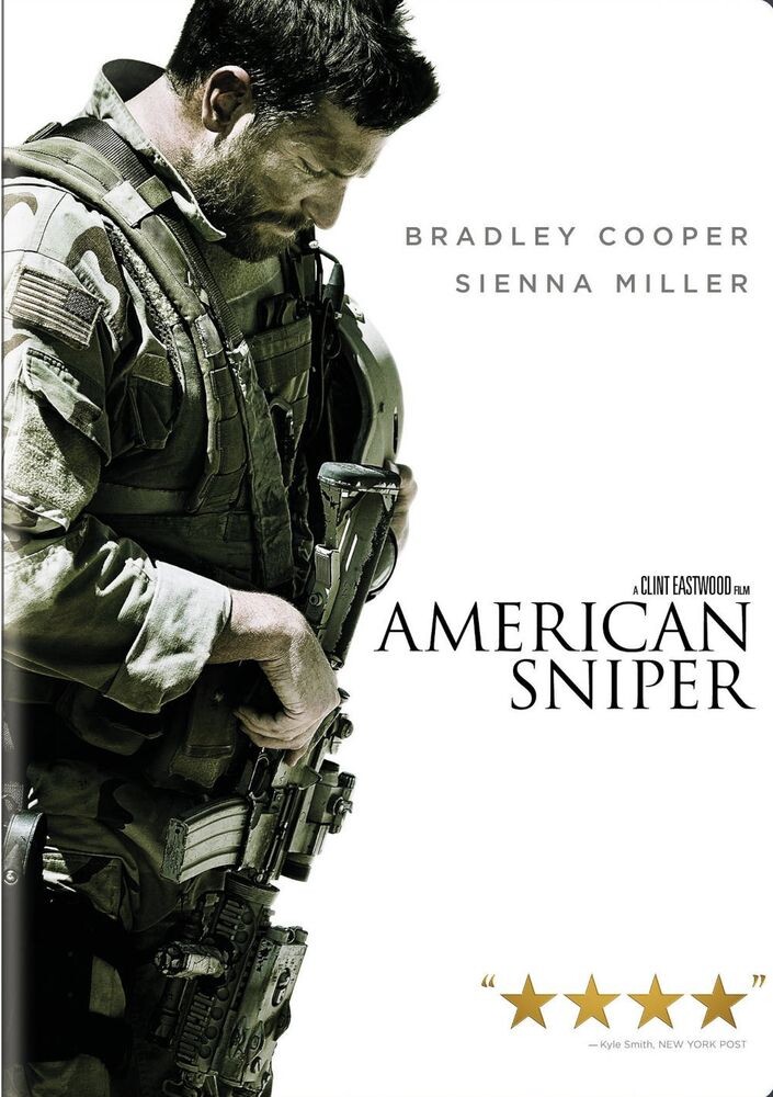 Диск DVD American Sniper
Диск DVD American Sniper