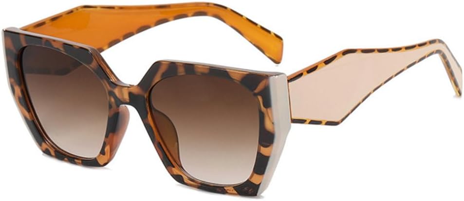 Квадратные солнцезащитные очки для женщин в стиле панк, большие женские солнцезащитные очки с защитой от УФ-излучения UV400, градиентные очки, модные женские очки MTZJH, Leopard-brown
Квадратные солнцезащитные очки для женщин в стиле панк, большие женские солнцезащитные очки с защитой от УФ-излучения UV400, градиентные очки, модные женские очки MTZJH, Leopard-brown