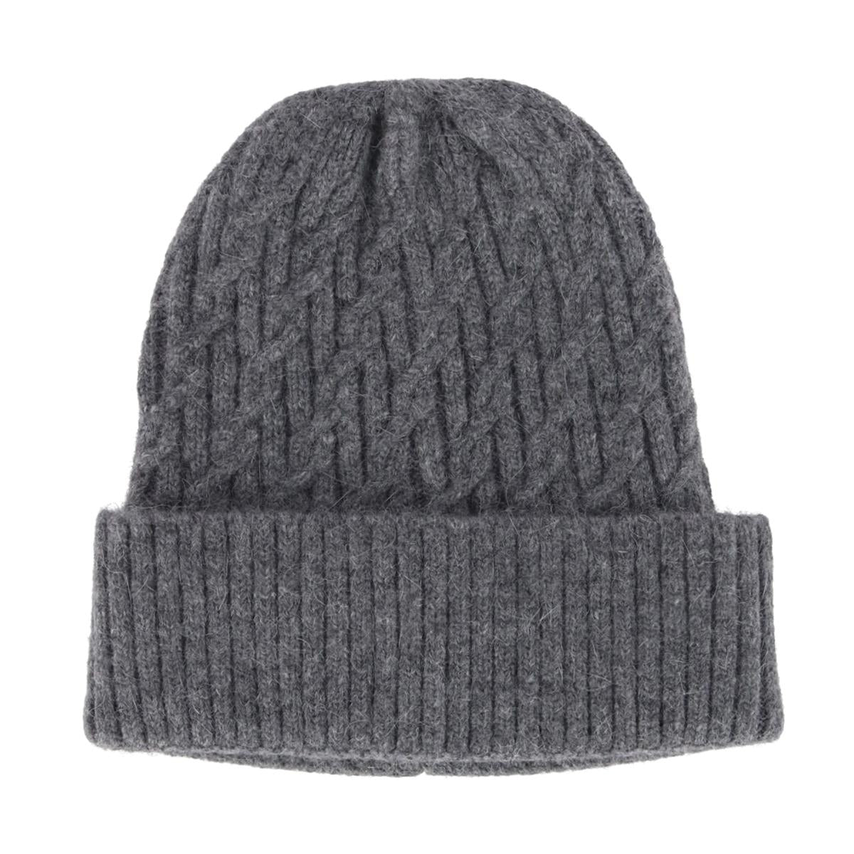 Женская однотонная плетеная зимняя шапка-бини CTM, серый
Женская однотонная плетеная зимняя шапка-бини CTM, серый