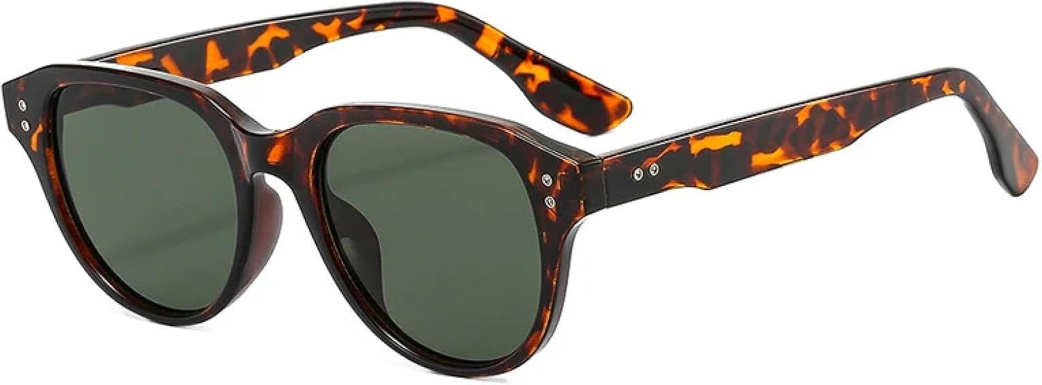 Солнцезащитные очки с защитой UV400 | Круглая овальная оправа, линзы конфетного цвета | Для женщин и мужчин, для занятий спортом на открытом воздухе и вождения DSVIGF, Leopard Darkgreen
Солнцезащитные очки с защитой UV400 | Круглая овальная оправа, линзы конфетного цвета | Для женщин и мужчин, для занятий спортом на открытом воздухе и вождения DSVIGF, Leopard Darkgreen