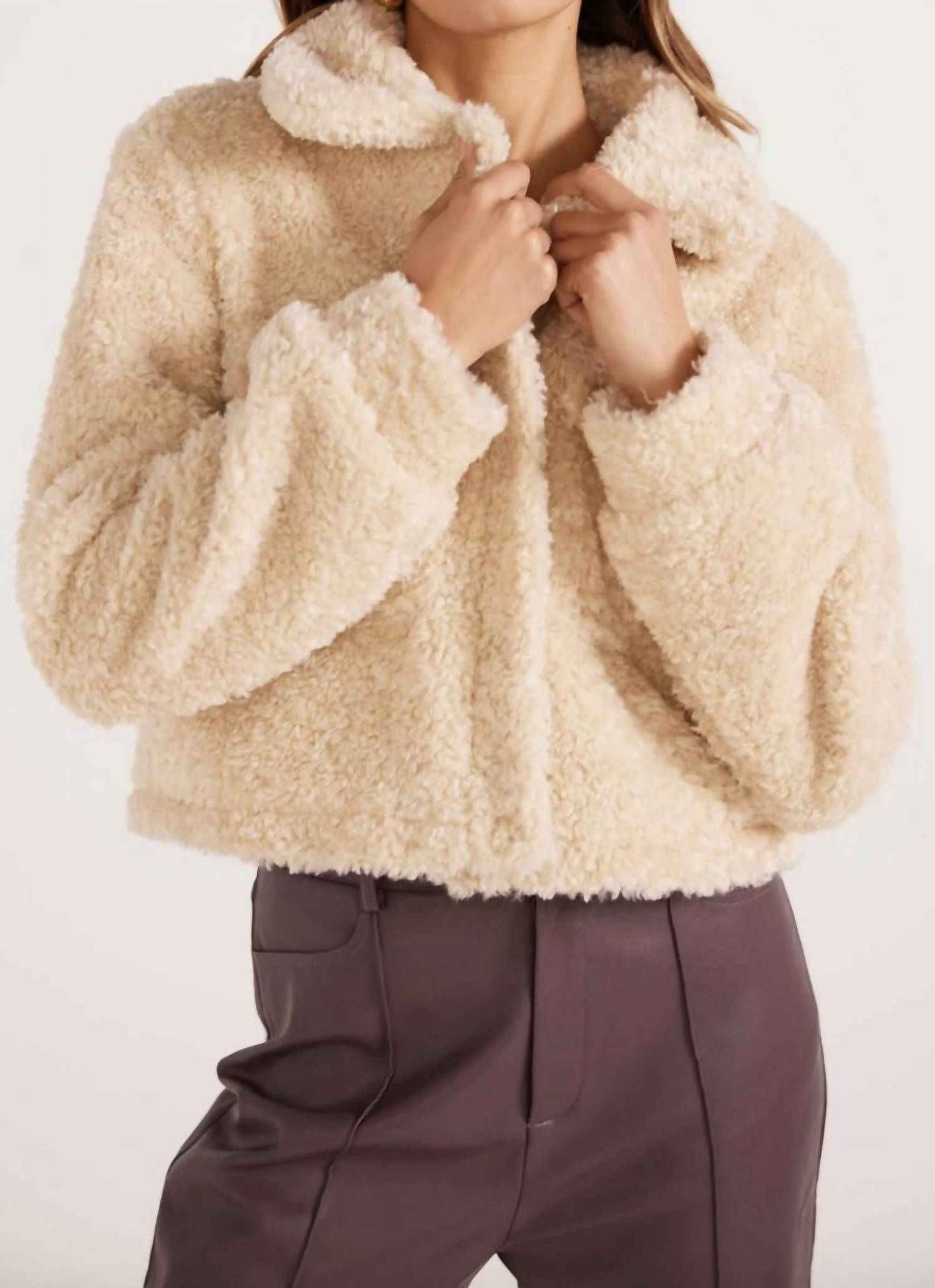 Женская куртка Zariza Teddy в песочном цвете MINKPINK, Sand
Женская куртка Zariza Teddy в песочном цвете MINKPINK, Sand