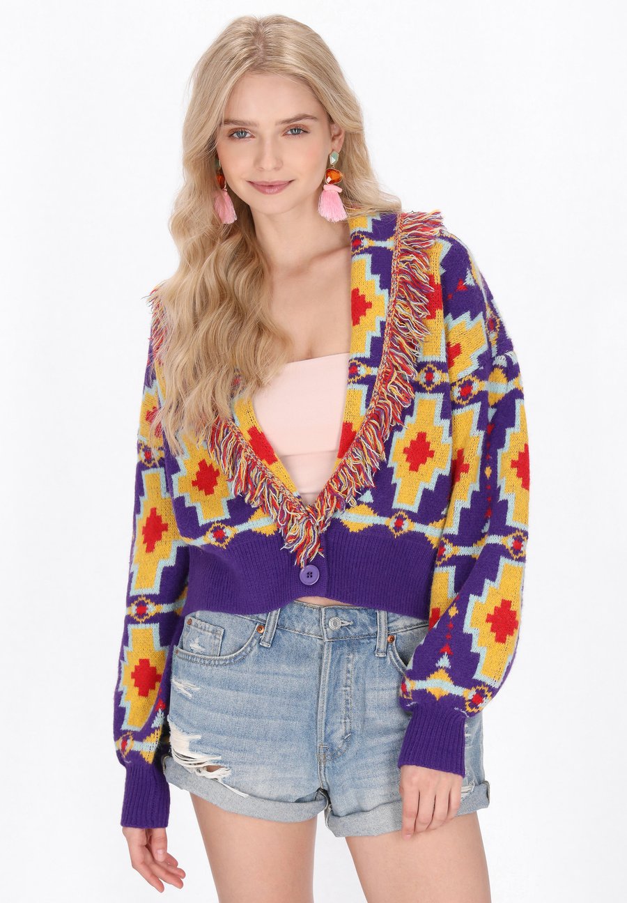 Кардиган IZIA Cardigan, Violet/Multicolor/Purple
Кардиган IZIA Cardigan, Violet/Multicolor/Purple