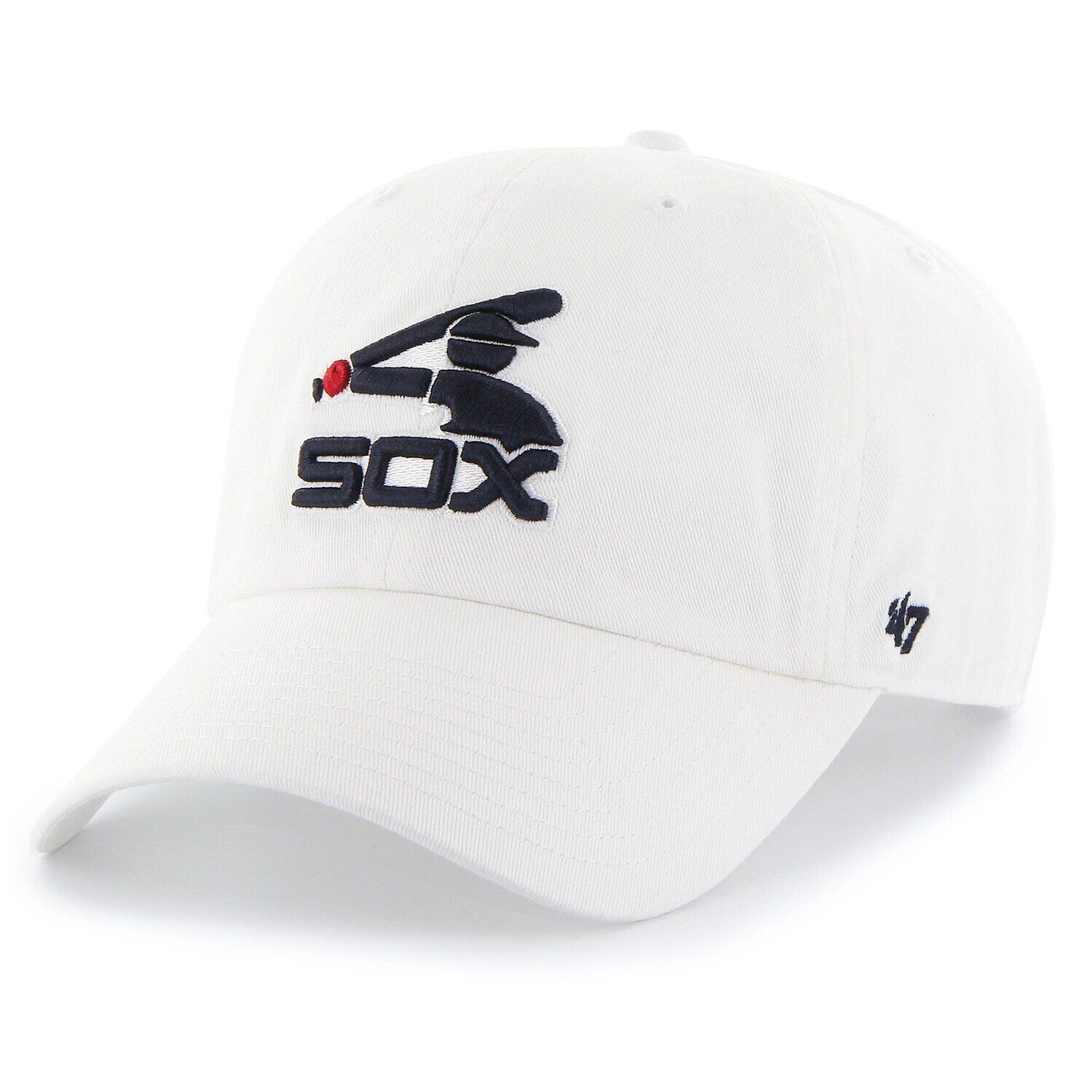 Мужская белая регулируемая шляпа '47 Chicago White Sox 1976 с логотипом Cooperstown Collection
Мужская белая регулируемая шляпа '47 Chicago White Sox 1976 с логотипом Cooperstown Collection