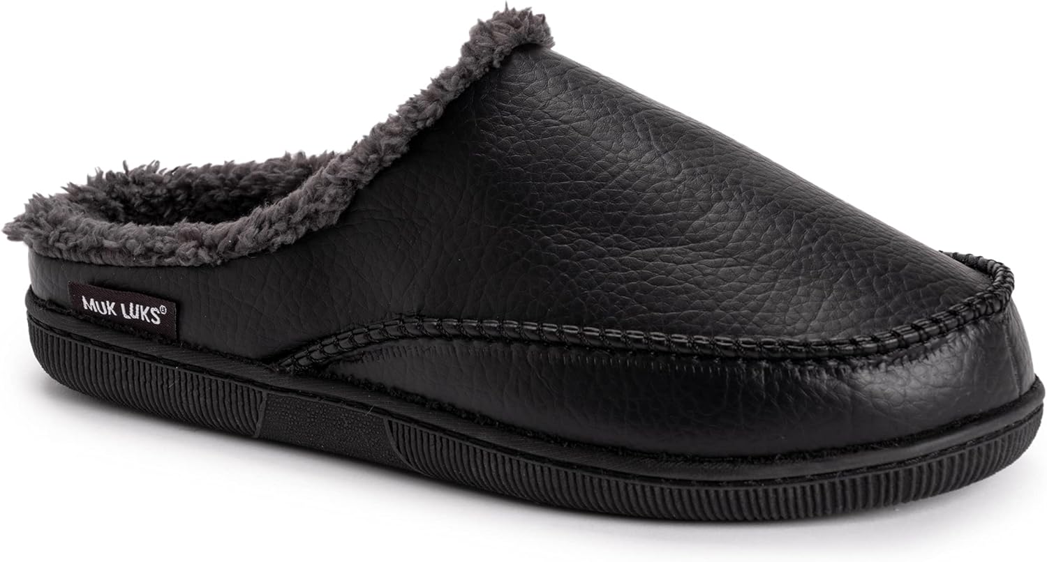 Мужские сабо MUK LUKS из искусственной кожи, черный
Мужские сабо MUK LUKS из искусственной кожи, черный