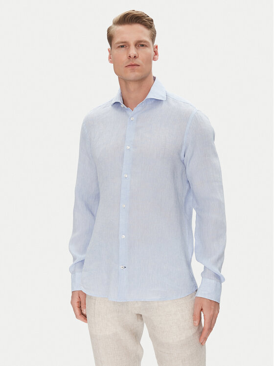 Рубашка облегающего кроя 17 JSH-146Pai-W 30046075 Joop!, синий 
Рубашка облегающего кроя 17 JSH-146Pai-W 30046075 Joop!, синий