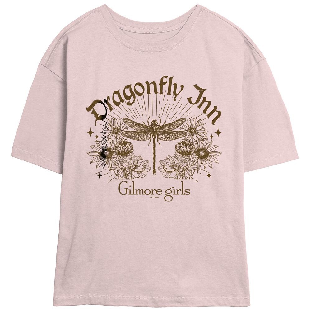 Футболка с рисунком Gilmore Girls Dragonfly Inn Skimmer для юниоров Licensed Character, цвет Blush
Футболка с рисунком Gilmore Girls Dragonfly Inn Skimmer для юниоров Licensed Character, цвет Blush