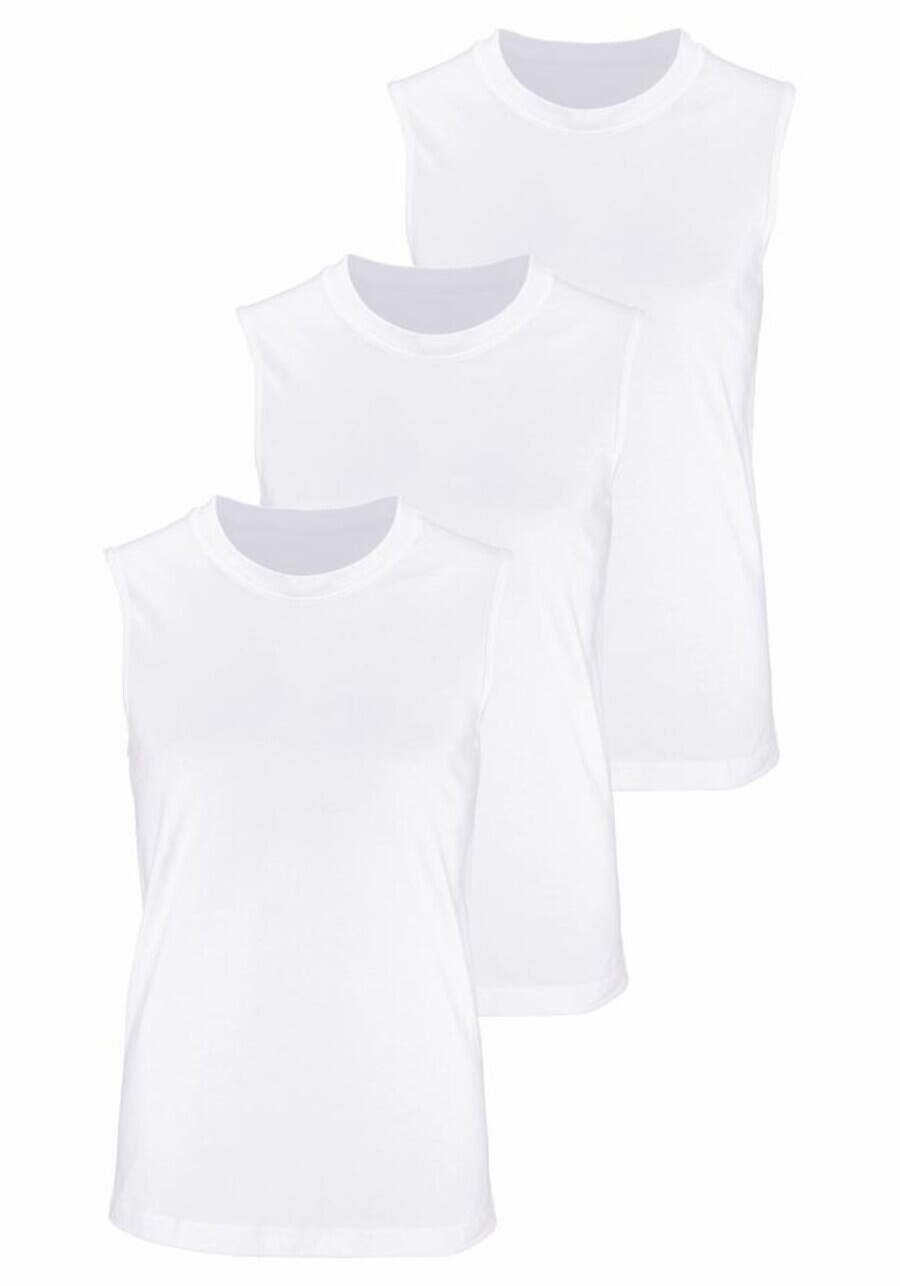 Майка H.I.S EM Shirt, белый 
Майка H.I.S EM Shirt, белый