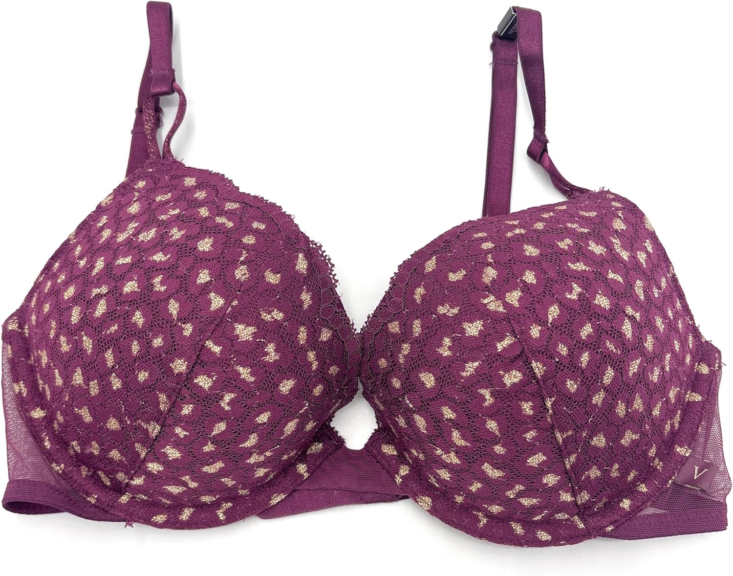 Сексуальный бюстгальтер пуш-ап Victoria's Secret, Maroon/Gold
Сексуальный бюстгальтер пуш-ап Victoria's Secret, Maroon/Gold