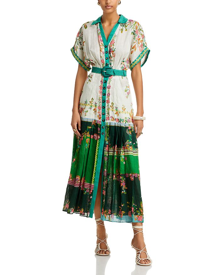 Рия Б Льняное платье SALONI, зеленый
Рия Б Льняное платье SALONI, зеленый